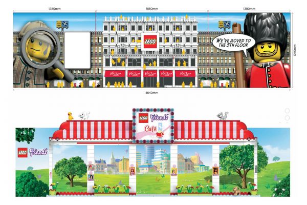 Lego wall renders - Shoguns Animation